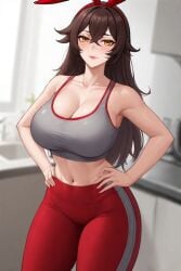 amber (genshin impact) from genshin impact by naughty one