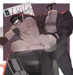 2025 5_fingers abs absurd_res all_fours areola armor ball_size_difference balls biceps big_penis black_balls black_clothing black_eyebrows black_footwear black_glans black_gloves black_handwear black_helmet black_penis black_socks black_suit bodily_fluids bottomwear clothed clothed_humanoid clothed_male clothing collared_shirt dress_shirt duo erection eyebrows fingerless_gloves fingers footwear for_a_head foreskin gay genital_fluids genitals glans gloves handwear head_grab headgear helmet hi_res human human_on_humanoid humanoid humanoid_genitalia humanoid_penis imminent_sex interspecies kogito male male/male male_human male_humanoid male_only mammal mostly_nude mostly_nude_human mostly_nude_male multicolored_penis muscular muscular_human muscular_humanoid muscular_male navel nipples not_furry object_head obliques pants partially_retracted_foreskin pecs penis penis_poking_out penis_size_difference photocopier pink_areola pink_glans pink_nipples pink_penis precum retracted_foreskin shirt socks standing suit times_new_roman topwear two_tone_penis urethra vein veiny_penis white_balls white_body white_clothing white_penis white_shirt white_skin white_topwear