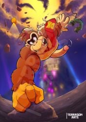 absurd_res anthro ape big_penis bodily_fluids donkey_kong_(character) donkey_kong_(series) donkey_kong_bananza dripping genital_fluids genitals gorilla haplorhine hi_res male mammal muscular muscular_male nintendo nintendo_switch nude penis precum precum_drip primate solo solo_focus terragon