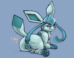 2024 :3 afterimage animal_genitalia animal_vulva anus ass beckoning big_butt blue_background blue_body blue_fur blue_vulva canid canine canine_genitalia canine_vulva cheek_tuft digitigrade dipstick_tail eeveelution facial_tuft female female_feral feral full-length_portrait fur generation_4_pokemon genitals gesture glaceon glistening glistening_genitalia glistening_vulva hi_res holding_butt ice inviting leg_markings looking_at_viewer lying mammal markings nintendo one_eye_closed pawpads pokemon pokemon_(species) portrait prehensile_ribbon presenting presenting_anus presenting_hindquarters presenting_vulva raised_tail rear_view simple_background smile snout socks_(marking) solo spread_butt spreading tail tail_markings teal_eyelids teal_nose teal_pawpads teal_vulva thick_thighs tuft vulva wink winking_at_viewer wolps