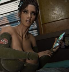 panam palmer from cd projekt red by stickybuns