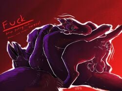 anal anal_sex anal_wink anthro anthro_penetrated anus avian balls beak canid canine canis claws domestic_dog duo erection feral genitals gryphon hi_res larger_penetrated male male/male mammal mythological_avian mythological_creature mythology pawpads penetration penis size_difference sketchy_shelby