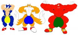 abs balls biceps big_balls big_muscles big_penis bulge echidna fox hedgehog huge_balls huge_muscles huge_penis hyper_muscles knuckles_the_echidna large_balls large_muscles large_penis male male_only muscles muscular muscular_arms muscular_legs muscular_male muscular_thighs needs_more_mass pecs penis sonic_(series) sonic_the_hedgehog sonic_the_hedgehog_(series) speedo tail tails what