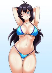 blue_eyes breasts female female_only hayato_stuff oc original original_character solo white_skin