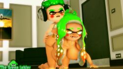 1boy 3d ana_margarita_de_la_beef female inkling inkling_boy inkling_girl latina milf sex splatoon