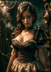 1girls actress ai_generated big_breasts celebrity cleavage corset detailed female female_only high_quality hourglass_figure hyperrealistic jenna_ortega leak leaked logart maid maid_outfit real_person seductive sensitive solo stable_diffusion steampunk tentacle the_addams_family wednesday_addams