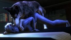 2017 3d animal_genitalia animal_penis animated asari ass ass_up balls bedroom black_body black_fur bouncing_butt breasts canid canine canine_genitalia canine_penis canis digital_media_(artwork) domestic_dog dominant dominant_feral dominant_male duo female female_penetrated feral feral_penetrating feral_penetrating_humanoid fur genitals growling hi_res humanoid humanoid_on_feral humanoid_penetrated husky knot liara_t'soni male male/female male_penetrating male_penetrating_female mammal mass_effect moan mp4 music noname55 nordic_sled_dog penetration penis purple_body purple_skin sex sound source_filmmaker spitz submissive submissive_female submissive_humanoid vaginal_penetration video white_body white_fur zoophilia