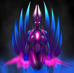 big_breasts breasts curvy dota_2 female female_only lewdreaper looking_at_viewer rule_63 tagme terrorblade