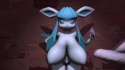 1boy 1girls 3d animated anthro breasts completely_nude completely_nude_female eeveelution female furry glaceon human jacking_off large_breasts male masturbating_to_other masturbation mp4 naked naked_female nude nude_female penis pixizi pokémon_(species) pokemon pokemon_(species) sound tagme video yiff