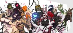 12girls 1futa 6+girls 6_eyes :3 ambiguous_gender amphibian animal_ears animal_skull anthro arm_under_breasts armchair arms_out avian beak beige_fur big_breasts biscuit bite_mark black_body black_claws black_eyes black_fur black_hair black_sclera black_tentacles black_tongue blood blood_on_eye blood_on_face blood_on_hand blood_on_mouth blood_stain blue_tentacles bob_cut body_armor bone box brain breasts brown_skin bulletproof_vest canine chair claws cleavage clothed clothed_female clothed_futanari clothing coat collar crossed_arms crossed_legs cybernetics dog_ears dot_eyes eating exposed_brain eyelashes fangs feathered_wings feathers feline female fingernails flat_chest flora_fauna flower_in_hair flowers food frog fully_clothed fur futanari glowing glowing_head glowing_tongue goat green_fur green_hair green_sclera green_skin grey_fur grey_skin gun hairless half-closed_eyes hand_on_hip head_tilt heart holding holding_cup holding_food holding_gun holding_rifle hood horns human humanoid hybrid jacket keadonger leaning_forward leaves leotard light_skin logo logo_on_clothes long_ears long_fingernails long_hair long_sleeves looking_at_another looking_at_viewer mammal mask missing_eye monster multi_eye multiple_girls no_eyes no_pants nosebleed nude nude_cover nude_female open_mouth open_smile orange_hair orange_sclera orange_slime patchwork_skin pawpads paws petals pink_sclera plague_doctor plant price_tag purple_hair rabbit_ears rabbit_mask raised_leg red_claws red_eyes red_skin red_teeth red_tentacles reptile ribcage rifle rifle_on_shoulder rows_of_teeth scp-049 scp-1471 scp-1471-a scp-1513 scp-1903 scp-1991 scp-2521 scp-2703 scp-3887-b scp-422 scp-682 scp-745 scp-811 scp-939 scp-999 scp_foundation sharp_fingernails sharp_teeth simple_background sitting skeleton skinny skull skull_head sleeveless sleeveless_jacket sleeves_past_fingers sleeves_past_wrists sleeves_rolled_up slime slime_girl slime_hair slit_pupils small_breasts smile smiling smiling_at_viewer snout solid_eyes staff stitches straps tactical_gear teeth tentacle tongue tongue_out transparent transparent_body vines whiskers white_background white_claws white_eyes white_fur white_skin wide-eyed wig winged_arms wings yellow_eyes yellow_sclera