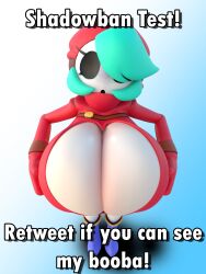 big_breasts boob_window breasts cally3d clazzey clothed cryptiacurves female female_only huge_breasts mario_(series) nintendo shocking_(artist) shy_gal shygal_(cryptiacurves) super_mario_bros._2 vrchat_avatar vrchat_model yume_kōjō:_doki_doki_panic