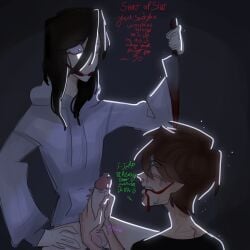 2boys brother brothers creepypasta dick homicidal_liu incest insects jeff_the_killer siblings