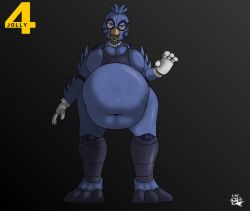 aliasmatt anthro big_ass big_belly big_breasts bird bird_girl fazbear_fanverse fazbear_frights gloves huge_belly jolly jolly_(game) jolly_4 red_eyes robot thick_thighs tweetie_(jolly) vore