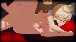 2girls 3d 3d_animation alice_thymefield animal_ears animated blush female female_only holding_hands hoyoverse hugging kissing leg_lock mephistojonesva mihoyo mp4 nsfw_sonia_va nude opennsfwsp red_hair rougenine sound tagme tribadism ukinami_yuzuha video yuri zenless_zone_zero