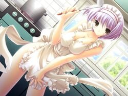 cg dream_soft female maid natural_another_one_2nd_belladonna suzuri_aoba whisk