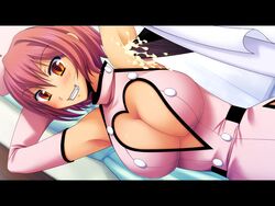 breasts cleavage clothing cum nurse oneechan_no_shuuchuu_chiryou! tail_skid