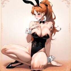 ai_generated bunnysuit female female_only nami_(one_piece) one_piece popai