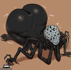 alien alien_boy eldritch_abomination eldritch_horror femboy huge_ass huge_thighs hyper_ass multi_arm multi_eye multi_limb nightmare_fuel nightmare_husbando shaking_butt the_baptist_(zeblackballd) trypophobia ze_blackball.d zeblackballd_(artist)