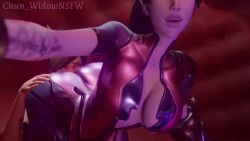 2girls 3d 3d_animation alternate_breast_size anilingus animated ass ass_shake chun_widow eating_ass lesbian overwatch rimming rimming_through_clothing shorter_than_30_seconds shorter_than_one_minute tagme tracer video video_game_character widowmaker yuri