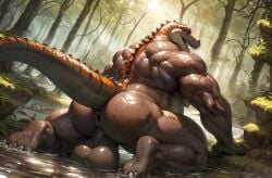 16:9 1anthro 1boy 1male 1man 4k ai_generated all_fours alligator alligatorid anthro anus ass balls bara belly big_belly big_butt big_cock big_dick big_eyes big_muscles big_testicles bodily_fluids bubble_butt cg_art chubby chubby_anthro chubby_male claws cock colored_sclera completely_nude completely_nude_male crocodile crocodilian cum cute_eyes daddy deltoids detailed_background dick erect_nipples fat_penis foreskin forest from_behind furry furry_male gay green_eyes huge_balls huge_cock huge_muscles huge_pecs huge_testicles inviting kneeling large_balls large_cock large_dick large_pecs large_pectorals large_penis large_testicles long_penis looking_at_viewer male male_chest male_focus male_nipples male_only male_pubic_hair man_boobs man_breasts man_tits manly masculine masculine_male mature mature_anthro mature_male multicolored_body multicolored_scales muscle muscles muscular muscular_anthro muscular_male nature nipples nude nudity nuts nutsack older_male open_mouth overweight overweight_anthro overweight_male pecs pectorals penis presenting presenting_anus presenting_balls presenting_hindquarters puffy_areola puffy_nipples raised_tail reptile river saggy_balls scales scalie scrotum seductive sharp_teeth solo sunlight sweat sweatdrop tail testicles thick_arms thick_foreskin thick_penis thick_thighs thighs toe_claws tongue tongue_out trapezius tree two_tone_body water wet wide_hips