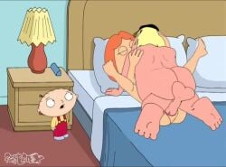 balls breasts chris_griffin cum_inside family_guy faptraxxx holding_legs huge_cock incest lois_griffin mother_and_son sound stewie_griffin vaginal_penetration video