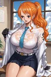 ai_generated ai_withyou female female_only nami_(one_piece) one_piece