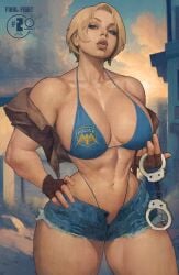 2d busty capcom female female_focus female_only final_fight hourglass_figure ickpot lucia_morgan street_fighter tagme wide_hips