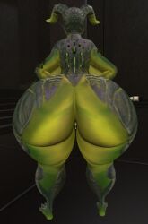 3d 3d_model big_ass big_breasts breasts bubble_butt deathclaw female ferialexonar huge_ass huge_breasts tagme thick_thighs wide_hips