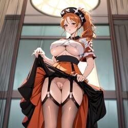 ai_generated female_only nami_(one_piece) one_piece popai