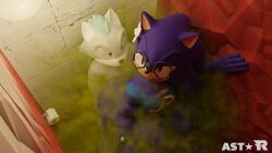 3d 3d_(artwork) bathroom bathroom_sex bathroom_stall big_ass big_ass_(male) big_butt blender fart furry gay indoors indoors_sex male/male male_only restroom restroom_stall sparkliiastor yaoi