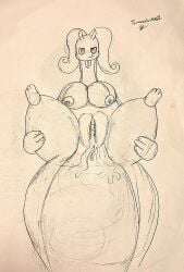 big_breasts big_pussy cum fat goodra pokemon pov pussy scalie semi-anthro sketch smirk terminatormkii