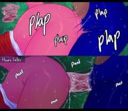 amy_rose animal_genitalia ass bent_over cum cum_in_pussy cum_inside female furry kittiesnkream penis sex sonic_(series) sonic_the_hedgehog sweaty_ass