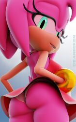 amy rose from sonic (series) by deanm1ken