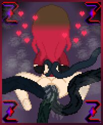 1girls anal anal_destruction anal_juice anal_sex arms_behind_back ass bete_noire deep_penetration glitchtale horsecock huge_cock impossible_fit large_insertion penis pixel_art ridiculous_fit self_upload suspension tentacle tentacle_sex triple_penetration undertale undertale_(series) veiny_penis z!betty zixy
