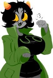 alternate_breast_size gountro homestuck nepeta_leijon tagme