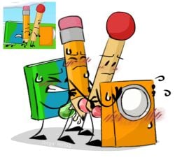 1boy 3futas battle_for_bfdi battle_for_dream_island battle_for_dream_island_again bfb bfdi bfdia book_(bfdi) firey_speaker_box firey_speaker_box_(bfdia) foursome gay gay_sex idk_what_to_tag jacknjellify match_(bfdi) object_show object_show_community object_shows osc pencil_(bfdi) quartet questionable_consent screenshot tentacle_dick the_power_of_two tpot