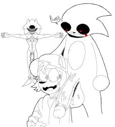 exeg-tan femboy sanic_hegehog sonic.exe sonic.exe_(series) tagme