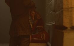 1boy 1girls 3d alley alleyway animated blender blowjob city_of_auch_infantry female giving_head granado_espada hand_on_headwear helmet holding_penis implied_fellatio implied_oral ingame_model male night notablyfishy opennsfwsp oral oral_sex pants_down partial_male pencil_skirt penis reddish_hair shirt_lift sound stockings tagme uniform video