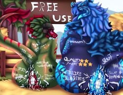 absurd_res after_sex anthro anus armor ass athletic athletic_anthro athletic_female big_butt blue_eyes blue_hair blue_markings blue_pussy bodily_fluids body_writing chest_tuft cum cum_in_ass cum_in_pussy cum_inside dark_body darkened_genitalia darkened_pussy dragon duo fangs female female/female fluffy fluffy_tail free_use genital_fluids genitals glistening glistening_body glistening_butt glistening_genitalia glistening_pussy glowing glowing_eyes green_body green_hair green_pussy hair headgear helmet hi_res horn long_hair long_tail looking_at_viewer markings mchloe_(zortrex) myceelidos_(zortrex) mythological_creature mythological_scalie mythology neck_tuft presenting presenting_anus presenting_pussy pubes pussy red_hair red_markings scalie shadelyn_(zortrex) size_difference slightly_chubby slightly_chubby_anthro slightly_chubby_female spikes spikes_(anatomy) spots spotted_body tail teeth thick_thighs tuft vaginal_fluids zortrex