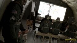 army, exhibitionism, gay, gay_male, gay_sex, jerking_off, jerkingoff, masturbation, medal_of_honor_airborne military, tommys_eagle_hq uniform, ww2,