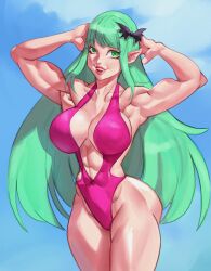 morrigan aensland from darkstalkers by dlusional