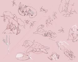 5:4 animal_genitalia bodily_fluids cum cunnilingus eeveelution egg egg_insertion egg_laying egg_transfer female feral genital_fluids genitals group group_sex hi_res jolteon kuraianubis lapras male nintendo oral penetration penile penile_penetration penis penis_in_pussy pokémon_(species) pokemon pokemon_(species) rapidash sex vaginal_penetration vaporeon
