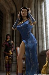 kitana from mortal kombat by smokescreen117