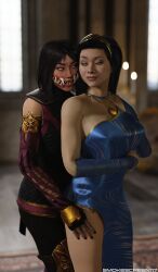kitana from mortal kombat by smokescreen117