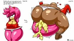 amy_rose angelauxes bald_man before_and_after big_areola big_ass big_balls big_breasts big_butt big_dom_small_sub big_eyelashes big_muscles big_nipples cheating cheating_girlfriend cum cum_in_pussy cum_in_pussy cum_inside cum_overflow cum_overflowing cumshot curvaceous curvy curvy_body curvy_female curvy_figure curvy_hips dark-skinned_male dark_skin excessive_cum fat_legs fat_man green_eyes huge_ass huge_breasts huge_butt huge_thighs instant_loss_2koma mating_press netorare ntr pink_skin sega smegma sonic_(series) sonic_the_hedgehog_(series) thick_thighs tight_clothes tight_clothing voluptuous voluptuous_female yellow_cum