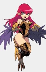 duel_monster fully_clothed harpy_lady suoiresnu yu-gi-oh!