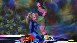 3d athletic_female athletic_male bimbo black_tank_top blonde_hair blowjob blue_eyes boxing_gloves cougar fellatio final_destination gameplay_mechanics height_difference high_heels little_mac metroid muscles muscular_male nintendo on_knees ponytail punch_out samus_aran sex sfm skin_tight submissive_female super_smash_bros. super_smash_bros._for_nintendo_3ds_and_wii_u tied_hair tight_clothing younger_male zero_suit_samus