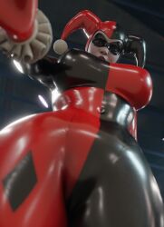 1girls 3d 3d_(artwork) batman:_arkham_knight batman_(series) big_breasts blender blender_(software) breasts dc dc_comics female female_only fully_clothed harley_quinn harley_quinn_(classic) harley_quinn_(injustice) injustice_2 large_breasts selfie smitty34 solo tagme voluptuous voluptuous_female wide_hips
