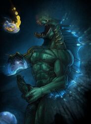 abs big_penis creepy dagon deep_one deep_one_(h.p._lovecraft) deity horror humanoid_genitalia humanoid_penis literature lovecraft lovecraftian male male_only monster monster_cock mythology mythology_breeding_monsters nightmare_husbando pecs penis public_domain scalie sea sea_monster todex veiny_penis