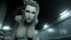 1boy 1girls 3d animated big_breasts blender blonde_hair breasts captured female final_fantasy final_fantasy_vii final_fantasy_vii_remake male mehdead mp4 no_sound rape scarlet_(ffvii) sex sex_slave sex_toy shinra_guard slave tagme video